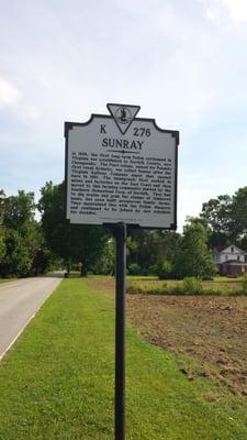 Sunray Historical Marker