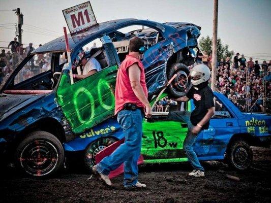 Our County Fair Demo Derby!