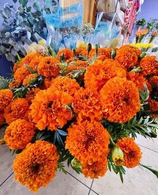 Local marigolds, so beautiful.