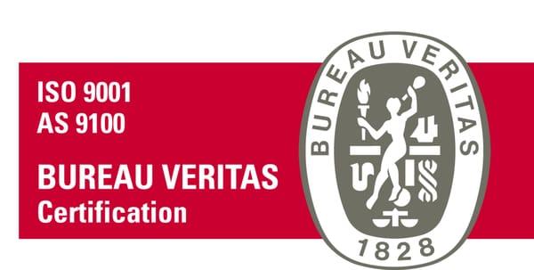 ISO 9001:2008 & AS9100 C, Certified as of Feb 2015.