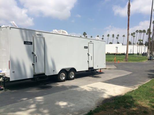 10 Station Portable Restroom