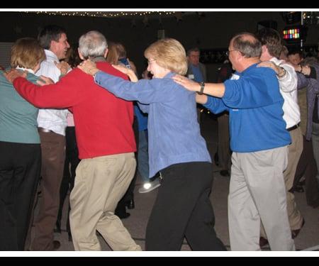 Train dance at Carmel Church event. DJ for all types of events.