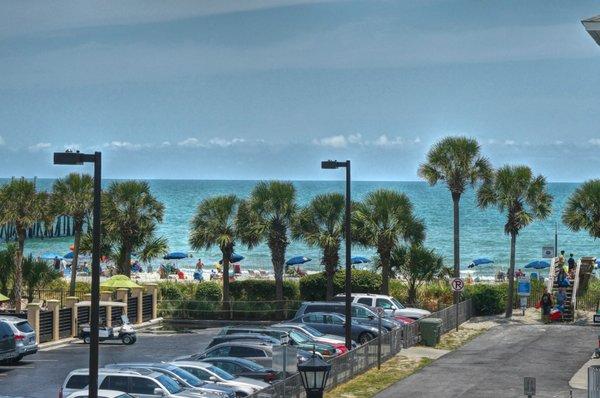 Ocean view from Pierview house.