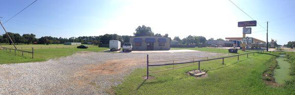 Roadside view of Store Front