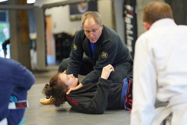 Brazilian Jiujitsu with coach Scott at Fight Flow Academy