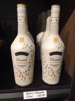 Now carrying Bailey's Almande!!!