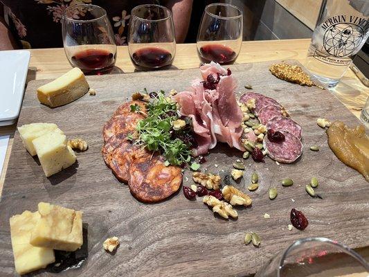 Merkin Vinyards charcuterie