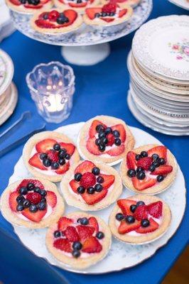 Mini fruit tarts