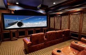 Basement or Family Room Theaters