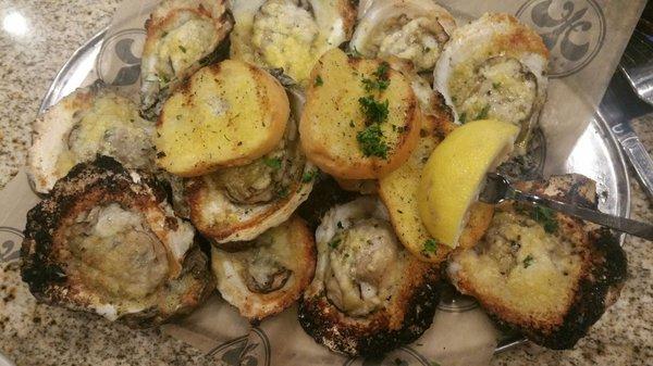 Charbroiled Oysters