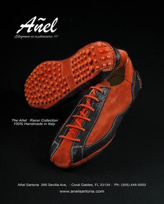 The Añel  Racer Collection 100% Handmade in Italy  http://www.anelracercollection.com/