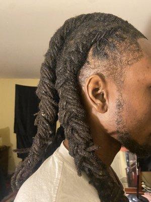 Retwist Cornrow Braids