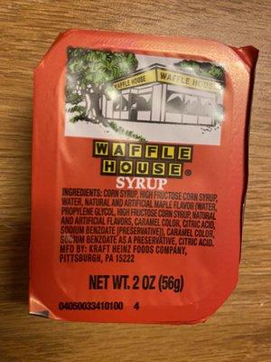 Waffle House syrup