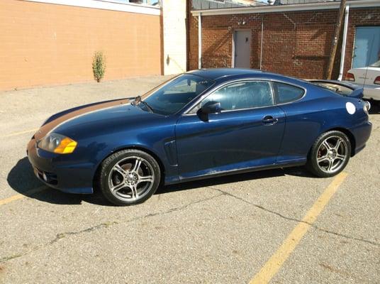 2003 HUYANDAI TIBURON GT 6SPD MANUAL