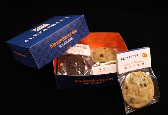 We have fresh cookies baked daily for all our customers and visitors, so stop by our headquarters and take a tour.