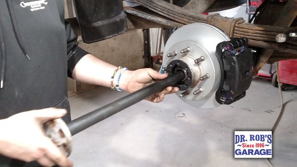 Wheel axle, wheel bearing and brake work. Let's get the most life out of your vehicle.