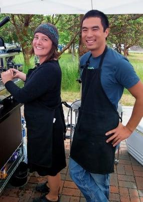 All smiles at the market!