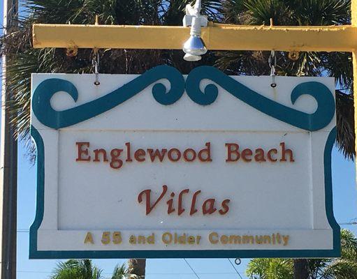 A quaint 55+ beach town community on the barrier island called Manasota Key. We are directly across the street from Englewood Beach.