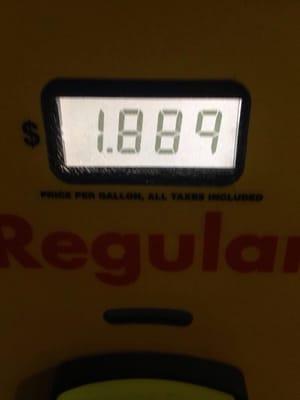 Winn Dixie Rewards took off an Additional $0.10 a gallon!  Yeah!!!!