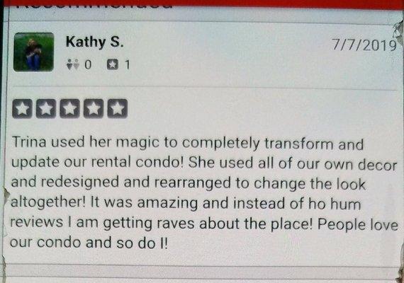 A previous review that was filtered out by Yelp