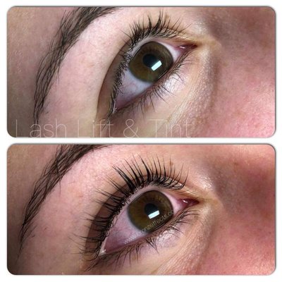 Organic Lash Lift and Tint