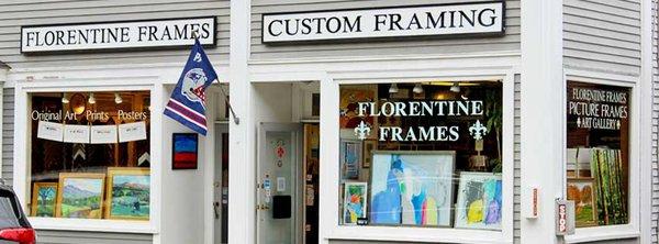 Florentine Frames storefront in Weston Center