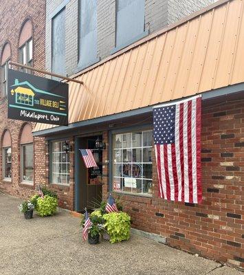 Street view of The Village Deli, Middleport Ohio