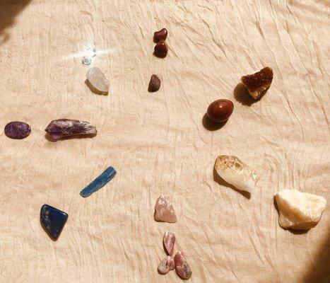 Crystals are amazing for increasing vitality in the chakras. Stop by and let us help you pick out chakra balancing stones just for you.