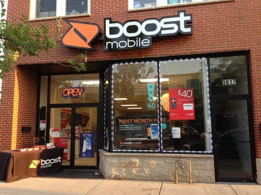 Boost Mobile on Belmont and Central. Takes payment on Boost Mobile, Virgin Mobile, and Paylo