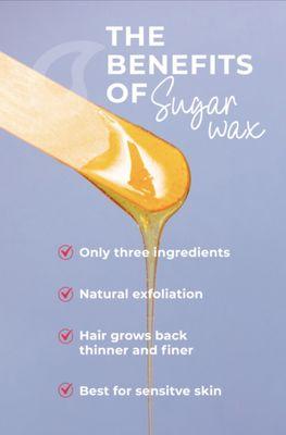 Benefits of sugaring