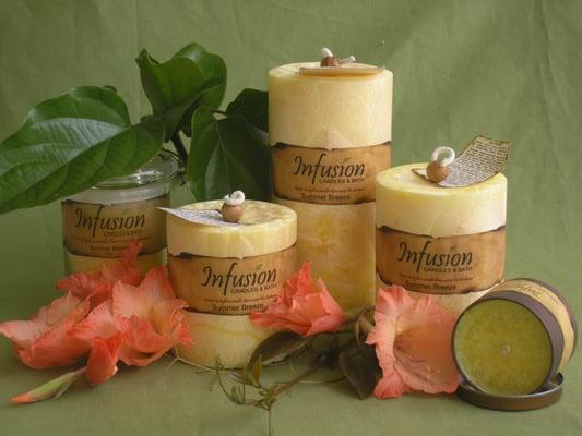 Palm Wak Pillar Candles