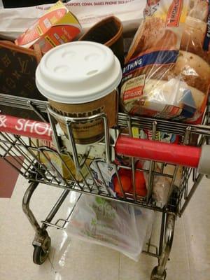 Always have to buy a Coffee while I shop at Stop and Shop