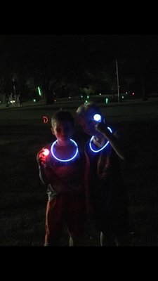 Glow golf