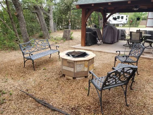 Custom Fire pit delivered