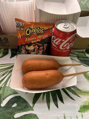 Corn dogs