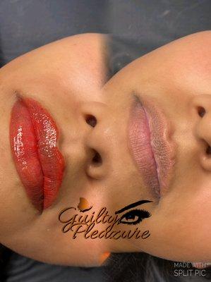 Lip blush  neutralization by leti