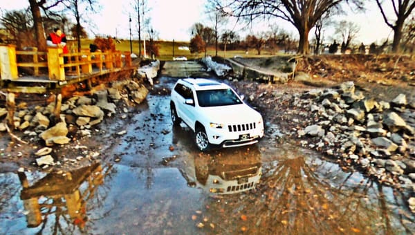 Picture of my baby Jeep Grand Cherokee taken with my drone...