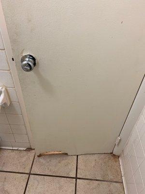 Restroom Door