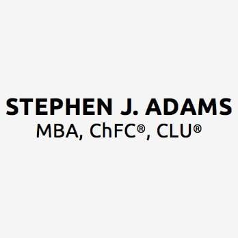 Stephen J. Adams logo.