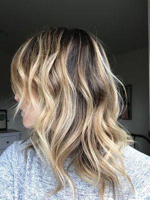 Bri's amazing balayage work