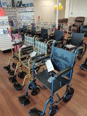 Transport Wheelchairs available