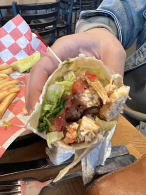 Chicken Caesar wrap