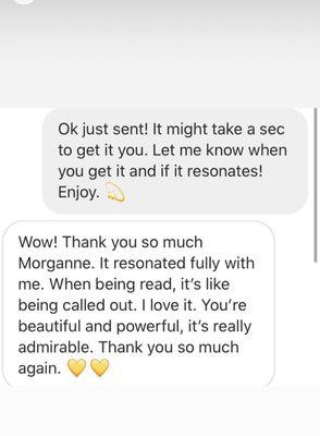 Client Review from IG