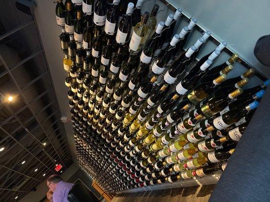 Wine wall goals or what?!