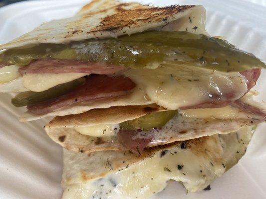 Italian Pickle - Quesadilla Style!