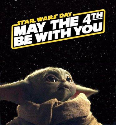 May the 4th be with you!