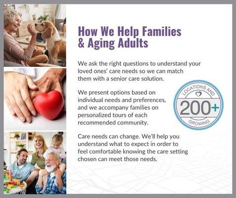 We Are the Most Trusted Source for Senior Care Solutions; Contact Us Today