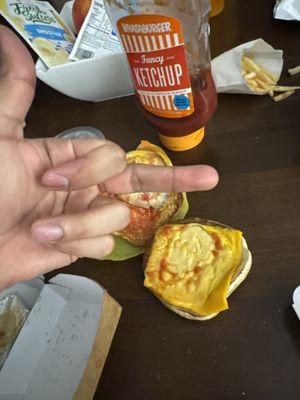 The wrong fucking burger