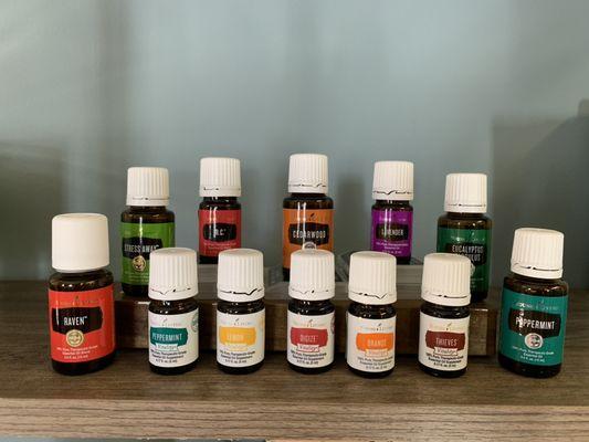 We have Young Living oils for purchase! Let us know what you need and we can get it!