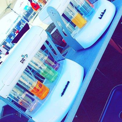 Oxygen bar at our event set ups